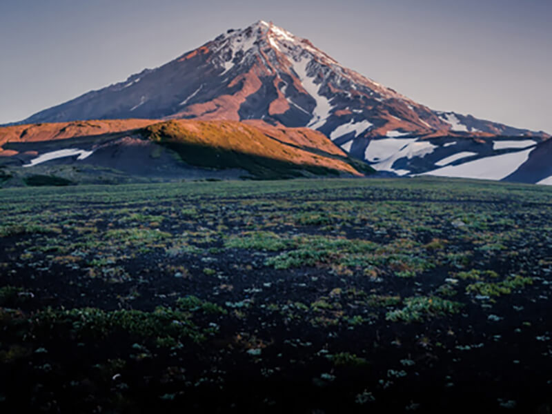 Гора камчатки